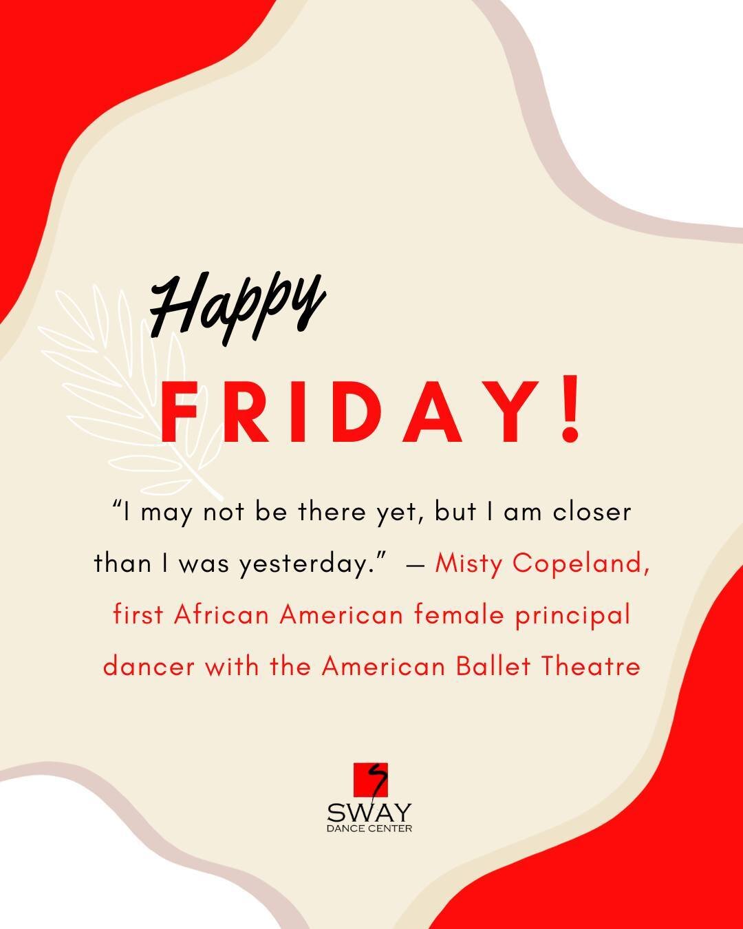 One step closer than yesterday. ❤️
Have a great weekend! 😁